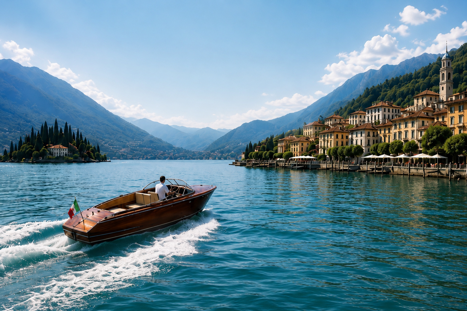 Lake Como luxury view